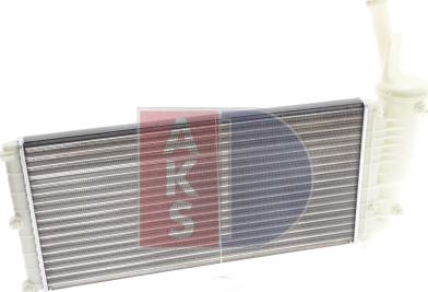 AKS Dasis 080026N - Radiator, engine cooling autospares.lv