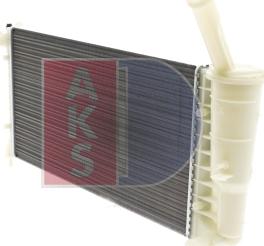 AKS Dasis 080077N - Radiator, engine cooling autospares.lv