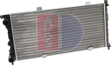 AKS Dasis 080830N - Radiator, engine cooling autospares.lv