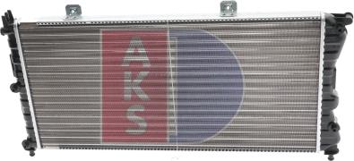 AKS Dasis 080830N - Radiator, engine cooling autospares.lv