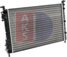 AKS Dasis 081540N - Radiator, engine cooling autospares.lv