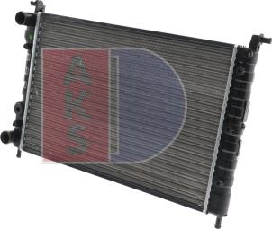 AKS Dasis 081540N - Radiator, engine cooling autospares.lv