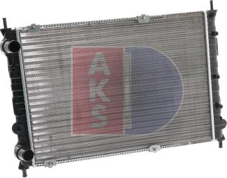 AKS Dasis 081090N - Radiator, engine cooling autospares.lv