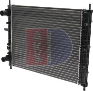 AKS Dasis 081050N - Radiator, engine cooling autospares.lv