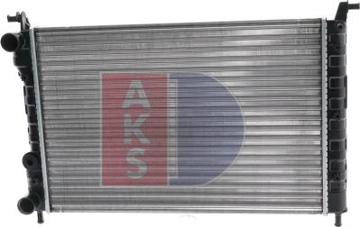 AKS Dasis 081030N - Radiator, engine cooling autospares.lv