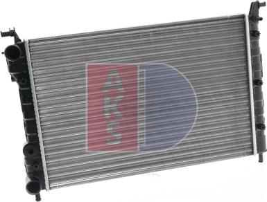 AKS Dasis 081030N - Radiator, engine cooling autospares.lv