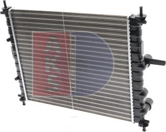 AKS Dasis 081330N - Radiator, engine cooling autospares.lv