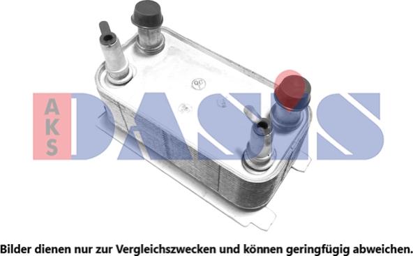 AKS Dasis 026023N - Oil Cooler, automatic transmission autospares.lv