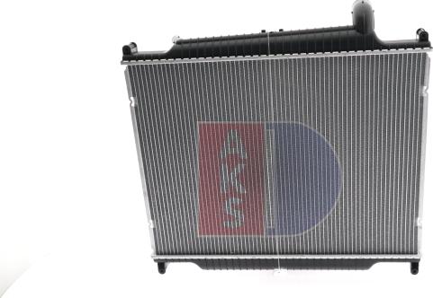 AKS Dasis 020023N - Radiator, engine cooling autospares.lv