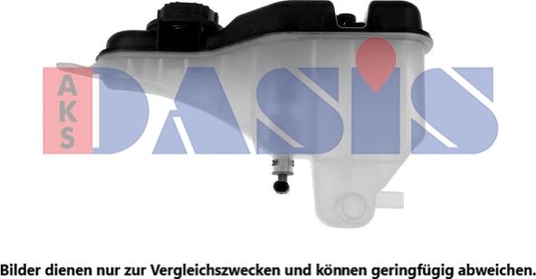 AKS Dasis 023007N - Expansion Tank, coolant autospares.lv