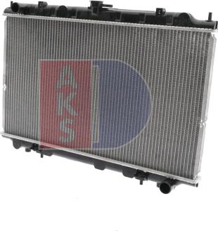 AKS Dasis 070056N - Radiator, engine cooling autospares.lv