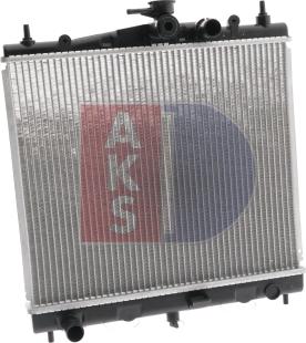 AKS Dasis 070065N - Radiator, engine cooling autospares.lv