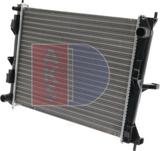 AKS Dasis 070067N - Radiator, engine cooling autospares.lv