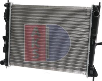 AKS Dasis 070067N - Radiator, engine cooling autospares.lv