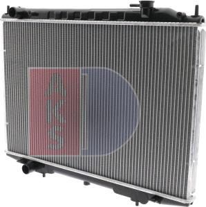 AKS Dasis 070000N - Radiator, engine cooling autospares.lv