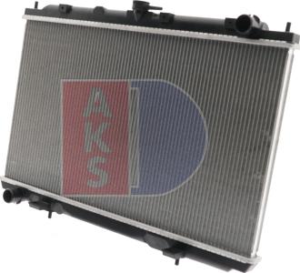 AKS Dasis 070084N - Radiator, engine cooling autospares.lv