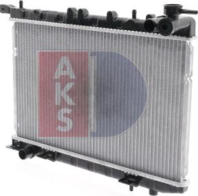 AKS Dasis 070150N - Radiator, engine cooling autospares.lv