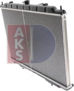 AKS Dasis 070118N - Radiator, engine cooling autospares.lv