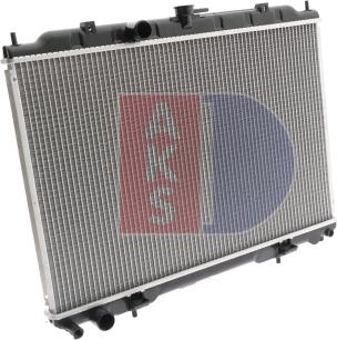 AKS Dasis 070118N - Radiator, engine cooling autospares.lv