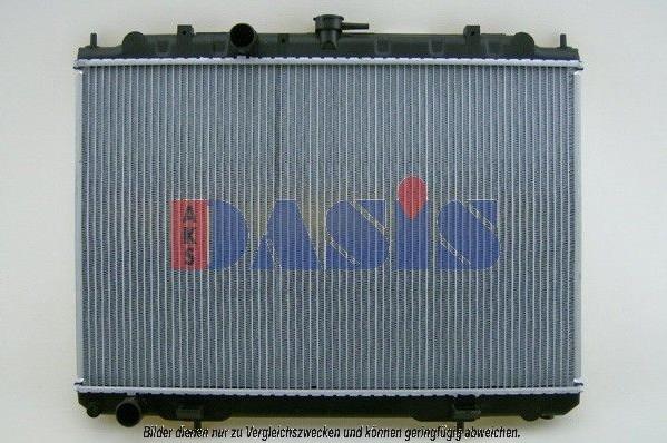 AKS Dasis 070118N - Radiator, engine cooling autospares.lv