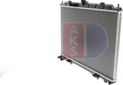 AKS Dasis 070118N - Radiator, engine cooling autospares.lv