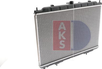 AKS Dasis 070118N - Radiator, engine cooling autospares.lv