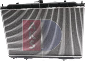 AKS Dasis 070118N - Radiator, engine cooling autospares.lv