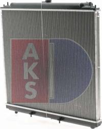 AKS Dasis 070139N - Radiator, engine cooling autospares.lv