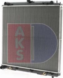 AKS Dasis 070139N - Radiator, engine cooling autospares.lv