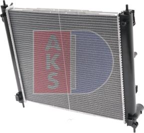 AKS Dasis 070136N - Radiator, engine cooling autospares.lv