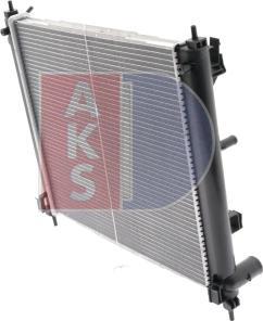 AKS Dasis 070136N - Radiator, engine cooling autospares.lv