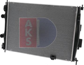 AKS Dasis 070131N - Radiator, engine cooling autospares.lv