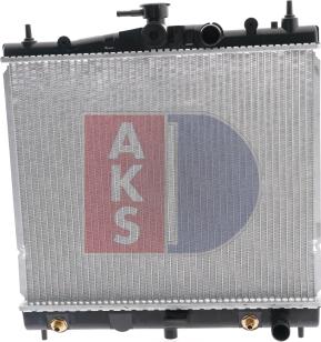 AKS Dasis 070127N - Radiator, engine cooling autospares.lv