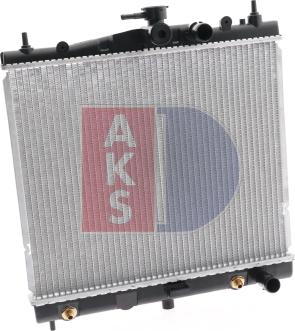 AKS Dasis 070127N - Radiator, engine cooling autospares.lv