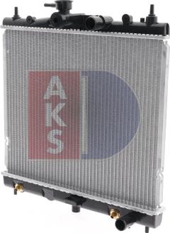 AKS Dasis 070127N - Radiator, engine cooling autospares.lv