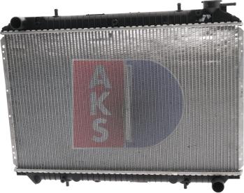 AKS Dasis 070230N - Radiator, engine cooling autospares.lv