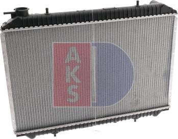 AKS Dasis 070230N - Radiator, engine cooling autospares.lv