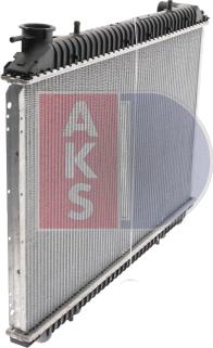 AKS Dasis 070230N - Radiator, engine cooling autospares.lv