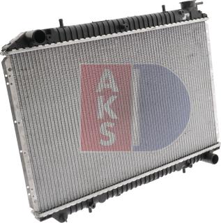 AKS Dasis 070230N - Radiator, engine cooling autospares.lv