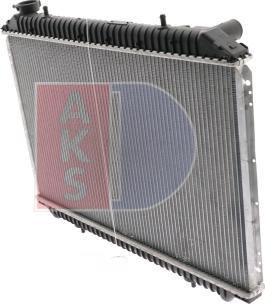 AKS Dasis 070230N - Radiator, engine cooling autospares.lv