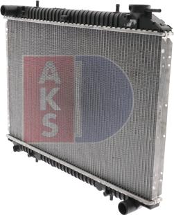 AKS Dasis 070230N - Radiator, engine cooling autospares.lv