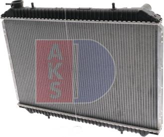 AKS Dasis 070230N - Radiator, engine cooling autospares.lv