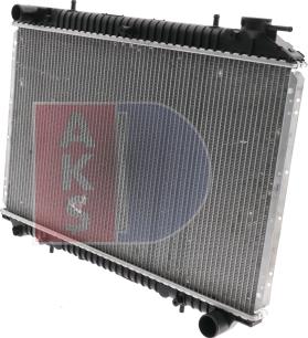 AKS Dasis 070270N - Radiator, engine cooling autospares.lv
