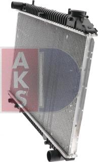 AKS Dasis 070270N - Radiator, engine cooling autospares.lv