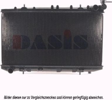 AKS Dasis 071520N - Radiator, engine cooling autospares.lv