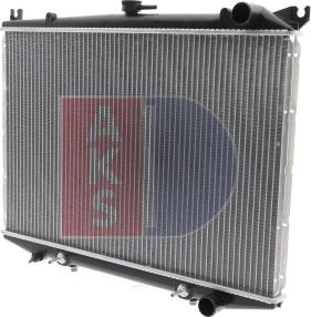 AKS Dasis 071130N - Radiator, engine cooling autospares.lv