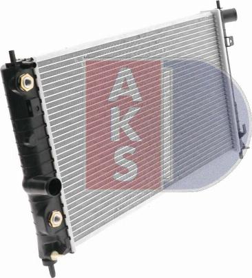 AKS Dasis 190310N - Radiator, engine cooling autospares.lv