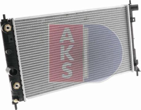 AKS Dasis 190310N - Radiator, engine cooling autospares.lv