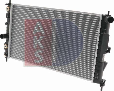 AKS Dasis 190310N - Radiator, engine cooling autospares.lv