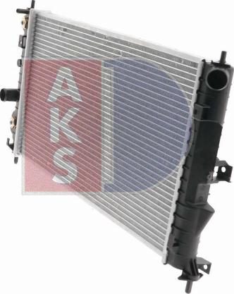 AKS Dasis 190310N - Radiator, engine cooling autospares.lv